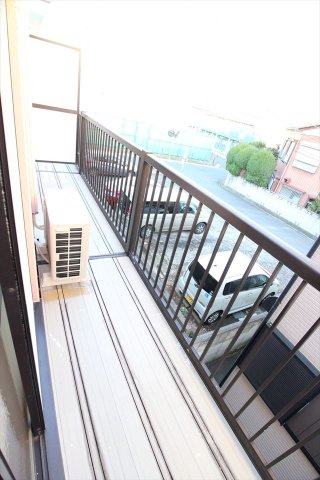 グリーンエトワールのバルコニー
