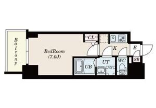 【間取り】 | ●S-RESIDENCE福島玉川Deux