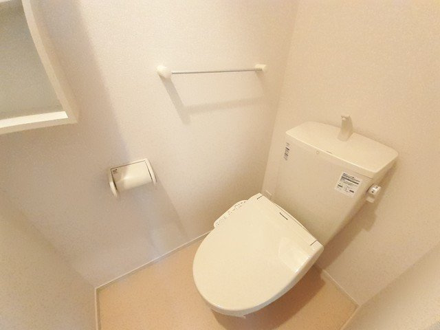 メゾングレイスＣのトイレ