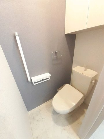 ベルコートＣのトイレ|落ち着いたトイレです