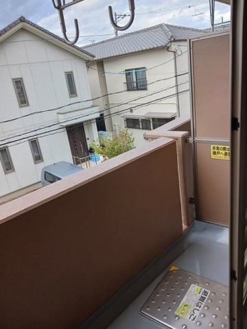 カレント石井城のバルコニー|広々としたバルコニーです