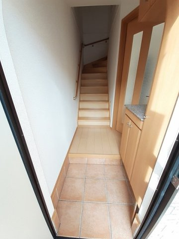 ミニヨンメゾンの玄関|落ち着いた玄関です