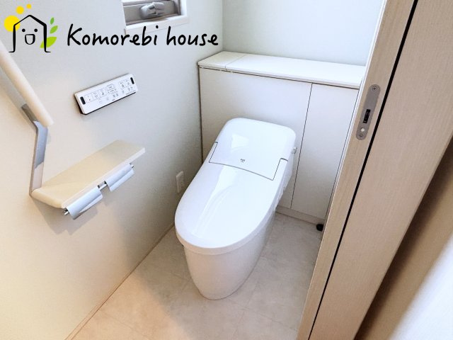 鴻巣市赤城　中古一戸建てのトイレ|温水洗浄付きトイレです