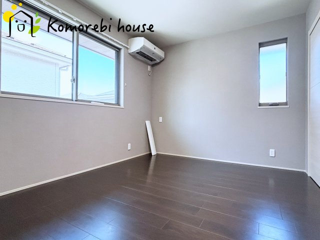 鴻巣市赤城　中古一戸建ての寝室|6.5帖の洋室です