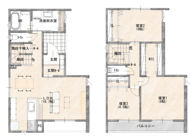 前橋市下細井町　　新築住宅全1棟