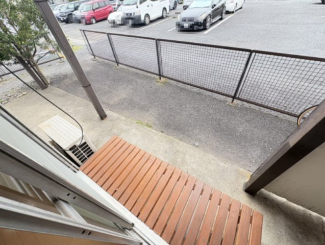 コーポながいのバルコニー