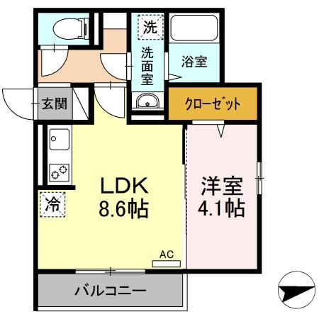 【間取り】 | ラ・パーチェ