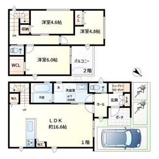 【間取り】 | プレミアムアリーナ鳳駅　２号地 | プレミアムアリーナ鳳駅　２号地