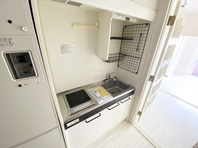 レジデンスカープ大宮のキッチン|コンパクトなキッチンスペース！