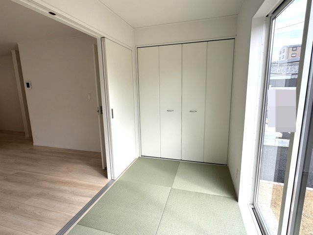 貝塚市地藏堂　第1　新築分譲住宅の和室|LDK横にはゆったりとくつろげる和室♪