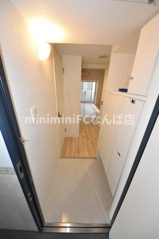 エステムコート難波EASTレオルガの玄関