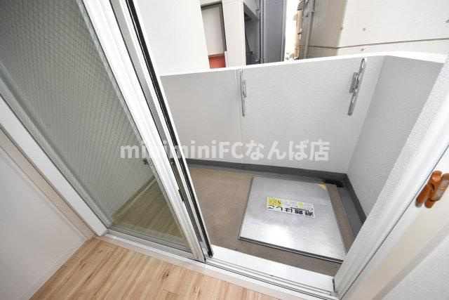 エステムコート難波EASTレオルガのバルコニー