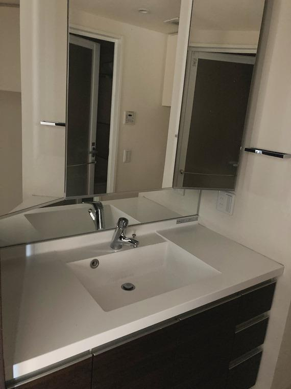 プラウド浦和仲町マークスの洗面所