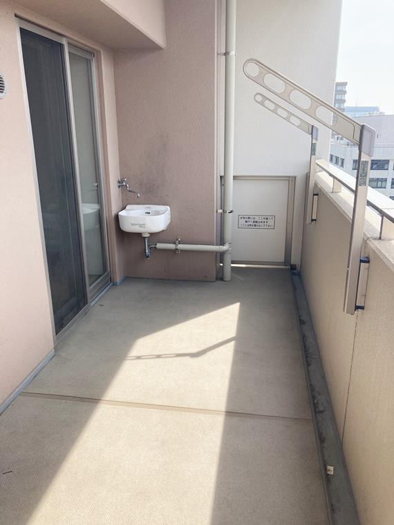 プラウド浦和仲町マークスのバルコニー