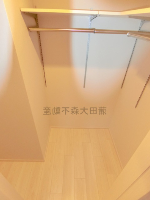 ブランシエスタ西馬込の収納|洋室4.9帖　広々ウォークインクローゼット