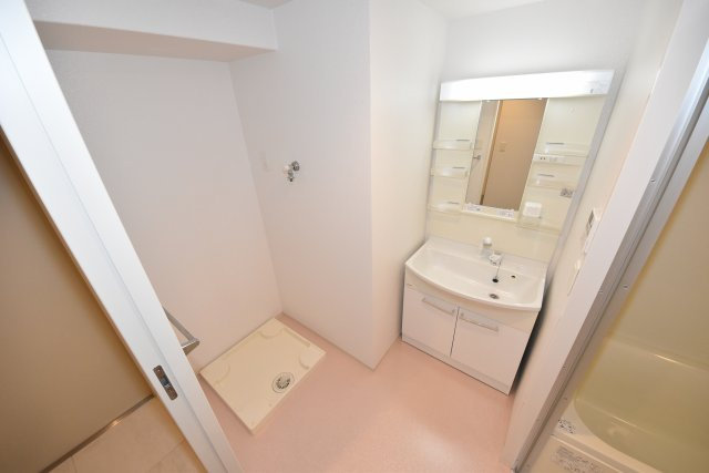 大拓ハイツ22の洗面所