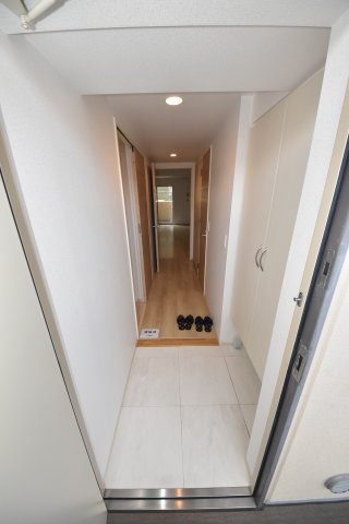 大拓ハイツ22の玄関