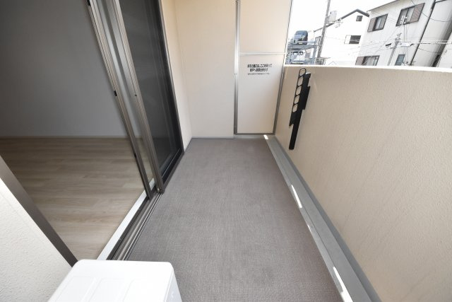 大拓ハイツ22のバルコニー