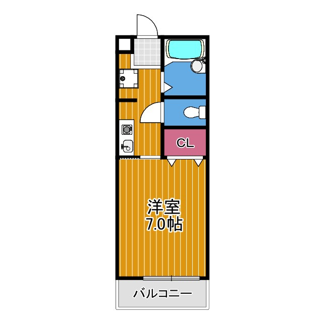 ＣＡＳＡ　ＤＥ　ＴＳＵＺＵＹＡＭＡＤＡＩの間取り