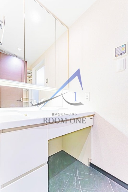 プラーティノ南大井の洗面所|洗面台です。