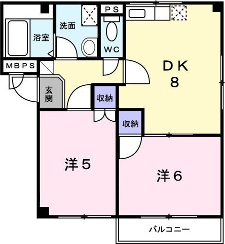 カサマローネの間取り