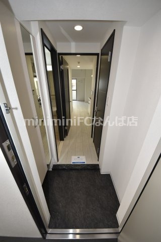 ノーブルスクエア新町の玄関|シンプルで使いやすい玄関です