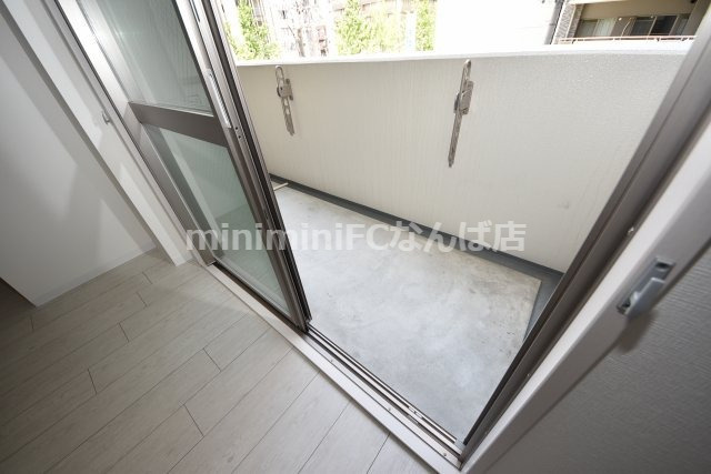 ノーブルスクエア新町のバルコニー|陽当たり良好なバルコニーです