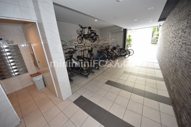 ノーブルスクエア新町のエントランス|エントランスです