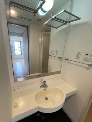 【独立洗面台】 | グランステューディオ市ヶ谷薬王寺壱番館 | 独立洗面台で身支度をすべて済ませてしまいましょう