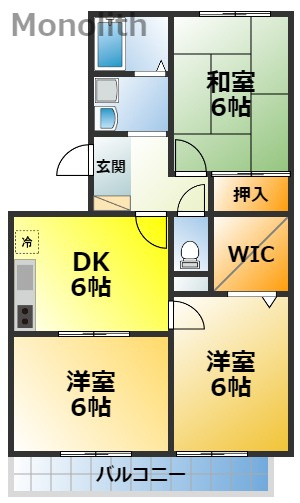 パークハウス2番館の間取り