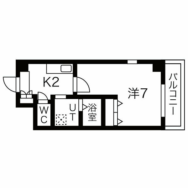 ルミエール平野の間取り