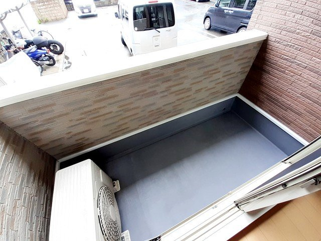 アンサードリームＮＫＴのバルコニー