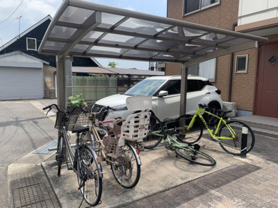 【その他】 | ヴィラシオン木之庄 B棟 | 屋根付き駐輪場