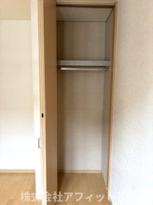 【収納】 | ヴィラシオン木之庄 B棟 | クローゼット