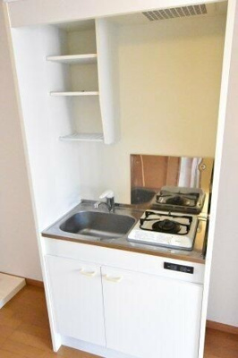 【キッチン】 | ヴィーノPARTⅠ | コンパクトなキッチンで掃除もラクラク