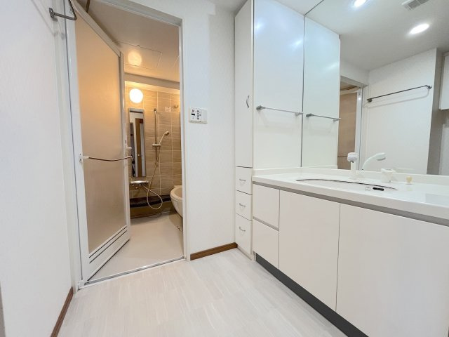 エバーライフパセオ博多南の洗面所