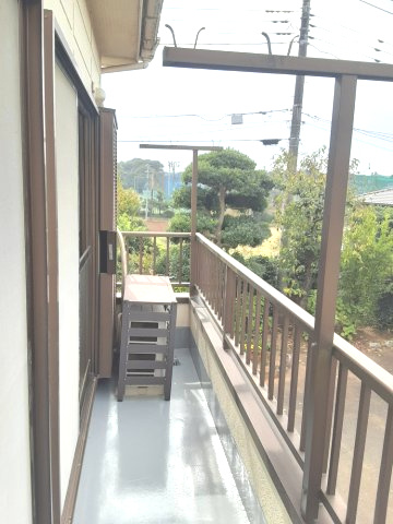 コーポみやざわのバルコニー