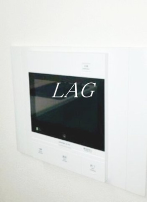 【セキュリティ】 | ベルヴィラージュ目黒 | モニター付きインターホンです。