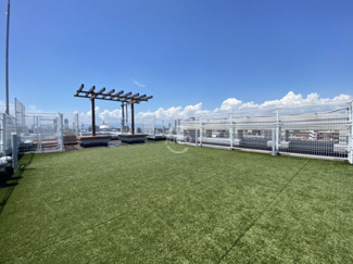 【その他共用部分】 | CITY SPIRE難波グレイス | CITY SPIRE難波グレイス　屋上ドッグラン