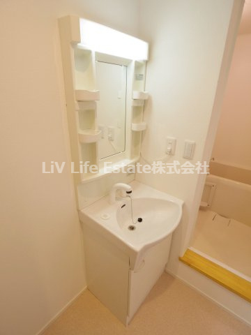 カインドネス東大和の洗面所