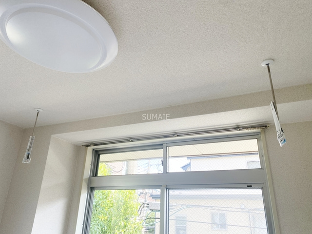 レジデンスカープ大宮の設備|室内物干しあります！