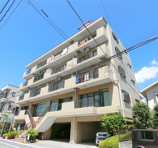 サンライズ大雄の外観|1986年3月築　RC鉄筋コンクリート造地上6階建て1R～2DKの人気賃貸マンション
東急池上線池上駅、東急多摩川線武蔵新田駅と矢口渡駅も徒歩圏内の東京都大田区池上8丁目