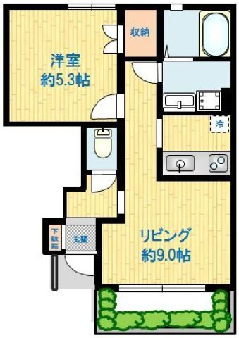 クリーンハイムの間取り