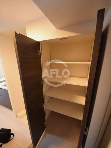 クリスタルグランツ難波WESTの玄関|クリスタルグランツ難波WEST　下駄箱