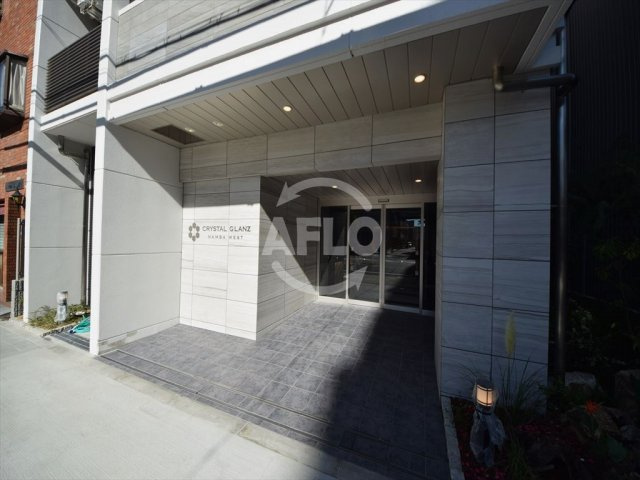 クリスタルグランツ難波WESTのエントランス|クリスタルグランツ難波WEST　エントランス