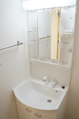 リブリ・ラルジュの洗面所|広い洗面スペース