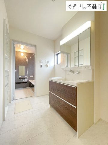 【独立洗面台】 | Livele Garden.S寄居町桜沢　新築住宅 | ≪1号棟≫
現地(2026年3月撮影)