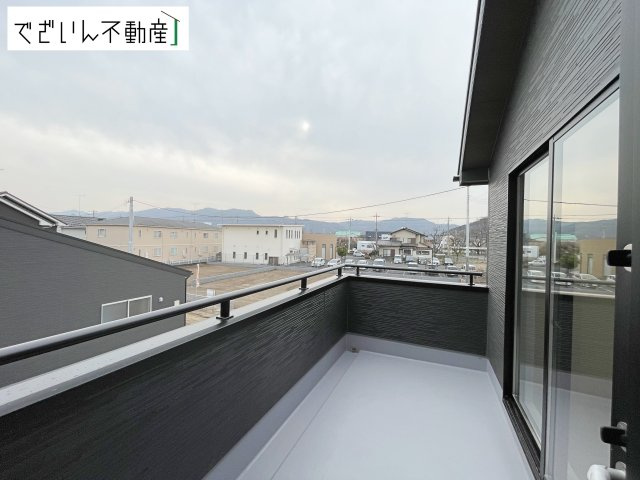 【バルコニー】 | Livele Garden.S寄居町桜沢　新築住宅 | ≪1号棟≫
現地(2026年3月撮影)