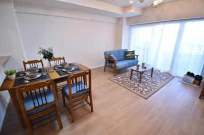 【居間・リビング】 | コアマンション郡元ネクステージ