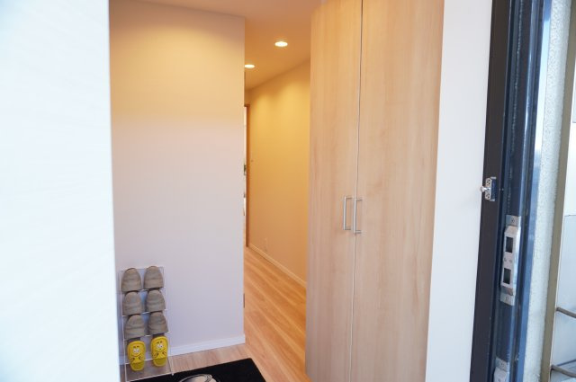 グーディッシュ谷塚の玄関